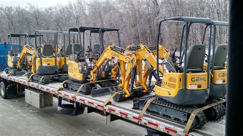 how to freight mini excavator|mini excavators transportation.